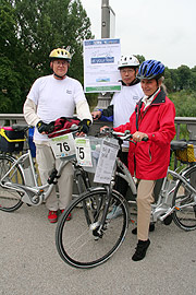 Steve's Pedelec Räder bei m-radelt am 5.8.2006 (Foto: Martin Schmitz)